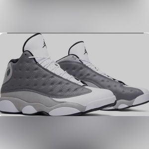 AIR JORDAN 13 RETRO GREY/WHITE
